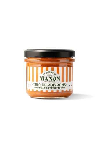 [PF354] Trio de poivrons (pot 130mL)